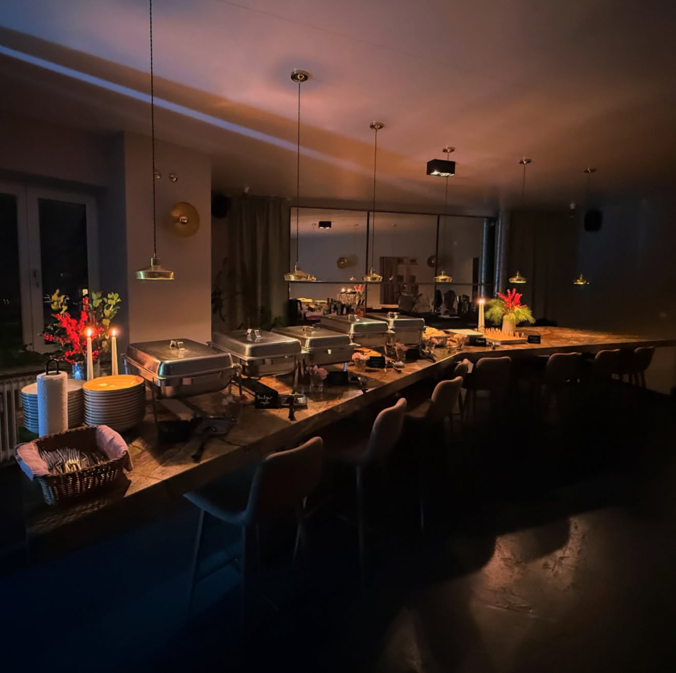 Unser offenes Buffet, von unseren Mamas für Ihre Feier aufgebaut